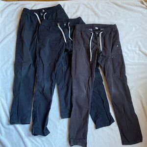 Set of 3 men’s Vuori rip stop pants